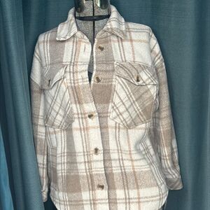 So size xs flannel jacket